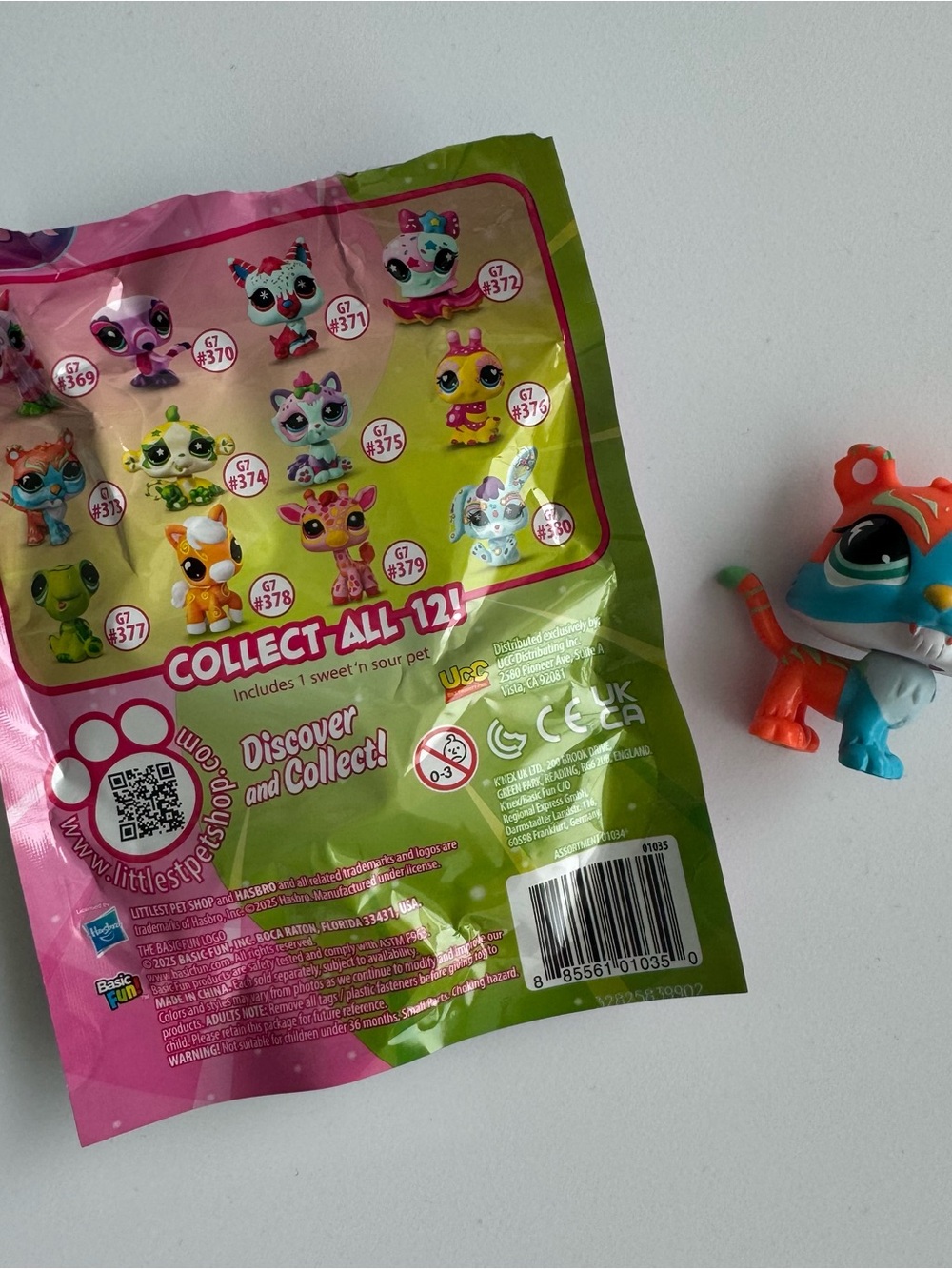 Littlest pet shop sweet-and-sour tiger! #373